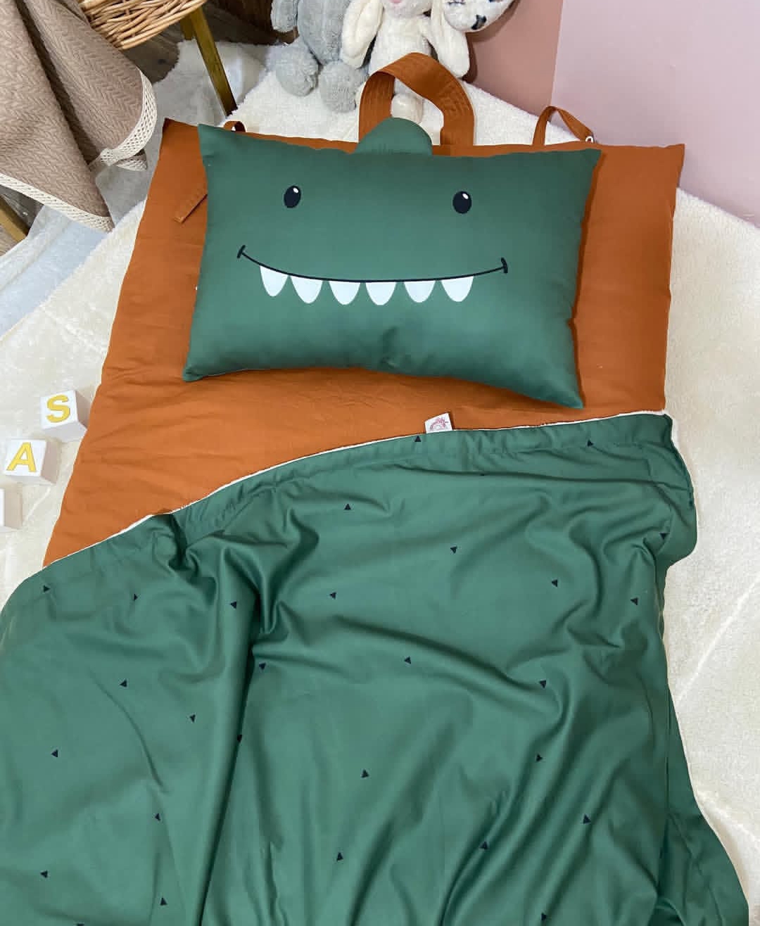 ست خواب مدل مسافرتی طرح داینو